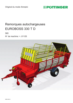 Pottinger EUROBOSS 330 D-T Mode d'emploi