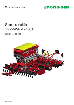 Manuel TERRASEM 4000 D - Pottinger