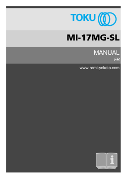 Manuel Toku MI-17MG-SL: Clé à chocs pneumatique puissante