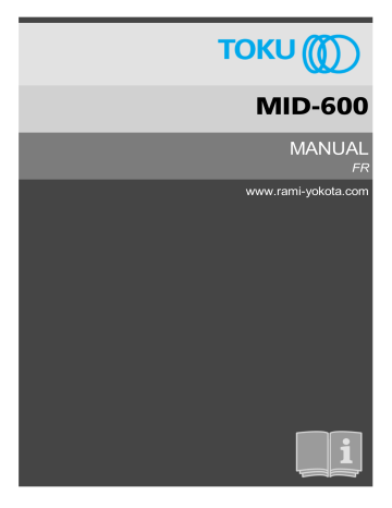 Toku MID-600 Manuel du propriétaire - Tournevis pneumatique | Fixfr