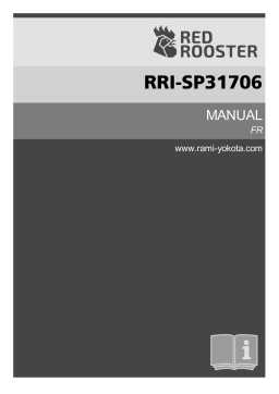 Manuel du propriétaire RRI-SP31706 - Red Rooster Industrial