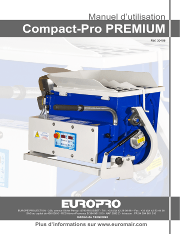 Manuel du Propriétaire Euromair COMPACT-PRO PREMIUM | Fixfr