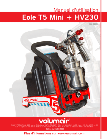 Euromair T5 Mini + HV230 Manuel du propriétaire | Fixfr