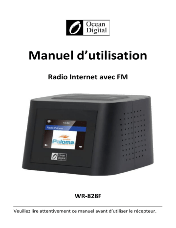 Ocean Digital WR-828F Mode d'emploi | Fixfr