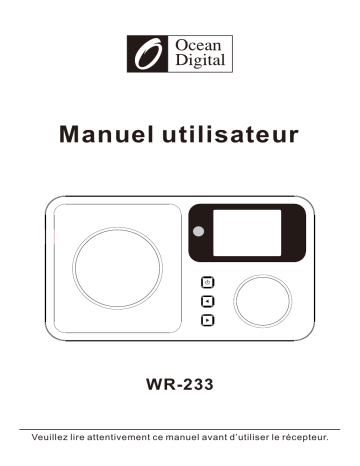 Manuel d'utilisation Ocean Digital WR-233 - Radio Internet | Fixfr