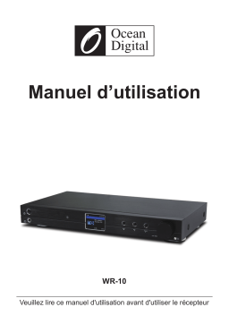 Manuel d'utilisation Ocean Digital WR-10 | Radio Internet, DAB, FM, Bluetooth