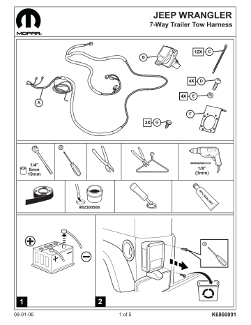 Guide d'installation Mopar 82210214AD | Fixfr