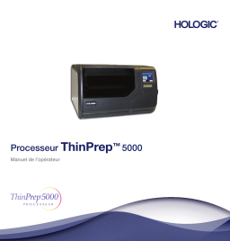 Manuel du propriétaire Hologic ThinPrep 5000 Processor