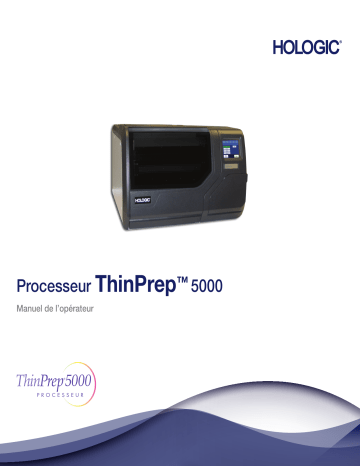 Manuel du propriétaire Hologic ThinPrep 5000 Processor | Fixfr