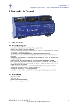 WURM GTW-LAN 2.2 Information produit