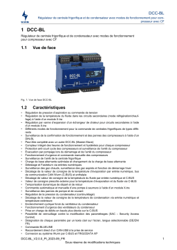 WURM DCC-BL - Manuel d'instructions