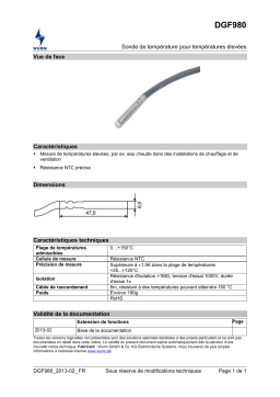 WURM DGF980 Information produit