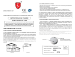 Manuel du propri&eacute;taire SDA0011 - SCS Sentinel