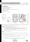 Manuel du propri&eacute;taire SCS Sentinel CFI0002 - T&eacute;l&eacute;charger PDF