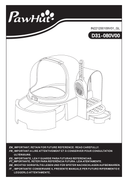 PawHut D31-080V00GN Manuel utilisateur