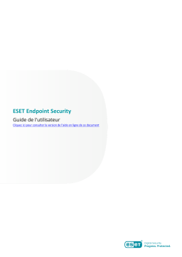 ESET Endpoint Security for Windows 11 Manuel du propriétaire