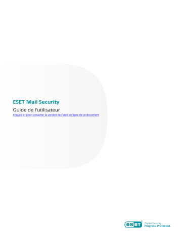 Manuel utilisateur ESET Mail Security for Exchange Server 10.1 | Fixfr
