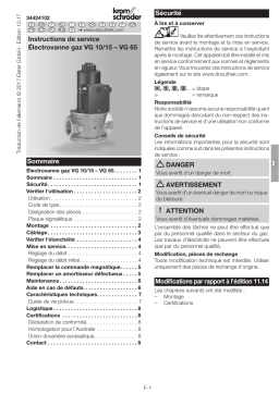 Manuel Kromschroder VG 10/15 - Électrovanne à gaz