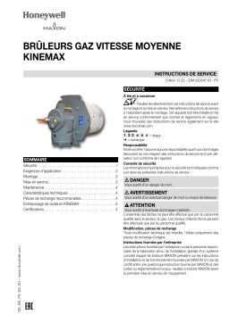 Manuel KINEMAX - Instructions de montage et de mise en service