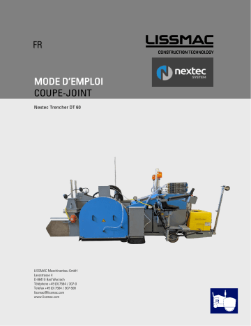 Lissmac UNICUT 600 Manuel du propriétaire - Lire en ligne | Fixfr