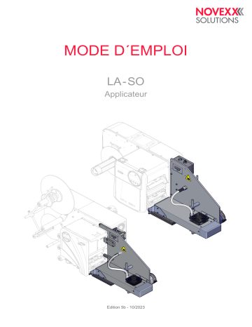 Manuel utilisateur Novexx LA-SO - Télécharger PDF | Novexx | Fixfr