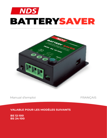 Manuel du propriétaire NDS BATTERYSAVER - Protection Batterie | Fixfr