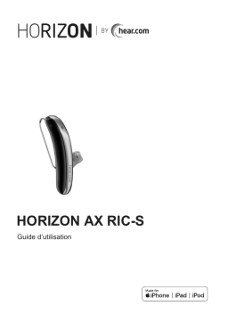 Mode d'emploi HEAR.COM HORIZON 3AX RIC-S