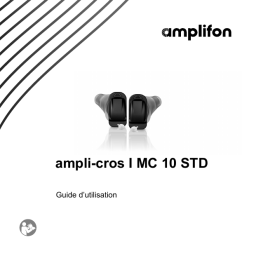 Manuel d'utilisation ampli-cros I MC 10 STD - AMPLIFON