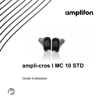 Manuel d'utilisation ampli-cros I MC 10 STD - AMPLIFON | Fixfr