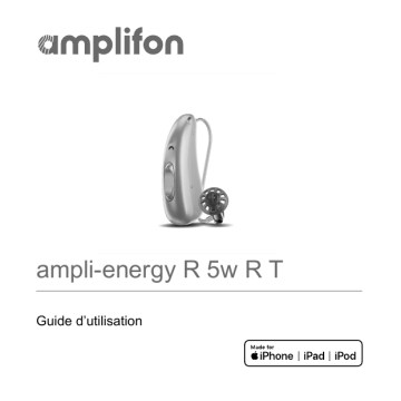 AMPLIFON ampli-energy R 4 5w R T - Manuel d'utilisation | Fixfr
