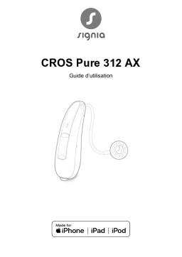 CROS Pure 312 sDemo DAX - Guide d'utilisation