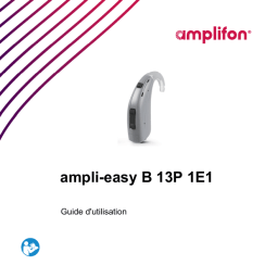 AMPLIFON AMPLI-EASY B 13P 1E1 Manuel d'utilisation