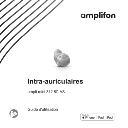 AMPLIFON ampli-mini 312 28C AS - Manuel d'utilisation