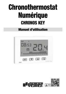 Manuel d'utilisation Vemer Chronos Key 230 Nero