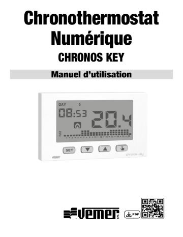 Manuel d'utilisation Vemer Chronos Key 230 Nero | Fixfr