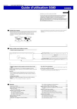 Casio GST-W330L Manuel utilisateur