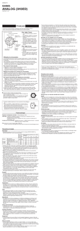 Casio EF-539D Manuel utilisateur | Fixfr