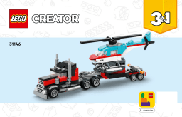 LEGO 31146 Creator Manuel Utilisateur