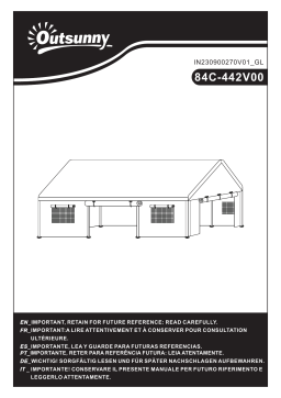Manuel d'utilisation Outsunny 84C-442V00CG