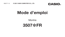 Casio WS-1300H Mode d'emploi