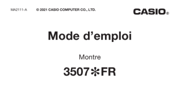 Casio WS-1300H Mode d'emploi | Fixfr