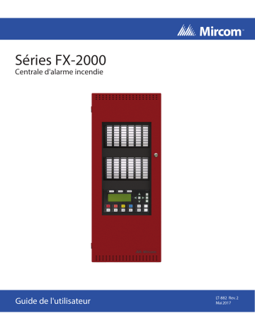 Mircom LT-882FR FX-2000 Mode d'Emploi | Fixfr