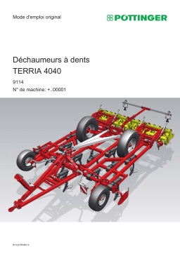 Pottinger TERRIA 4040 Manuel d'utilisation