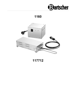 Mode d'emploi Bartscher 117712 - Smoker-Box