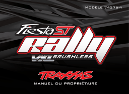 Traxxas Ford Fiesta ST VXL Manuel utilisateur