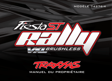 Traxxas Ford Fiesta ST VXL Manuel utilisateur | Fixfr