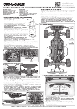 Manuel du Traxxas Raptor R 4X4 - Instructions d'installation