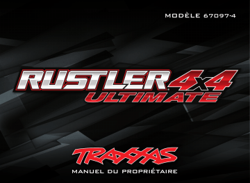 Traxxas Rustler 4X4 Ultimate Manuel utilisateur | Fixfr