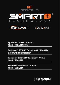 Spektrum SMART SPMXAE1160HV Manuel du propriétaire - Télécharger