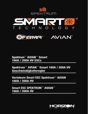 Spektrum SMART SPMXAE1160HV Manuel du propriétaire - Télécharger | Fixfr